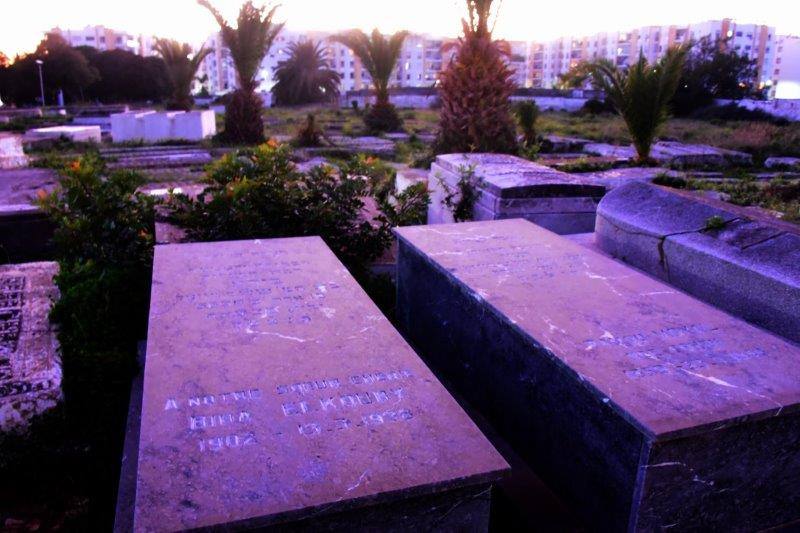 maroc sale cimetiere juif tombe el koury ZBL 7372